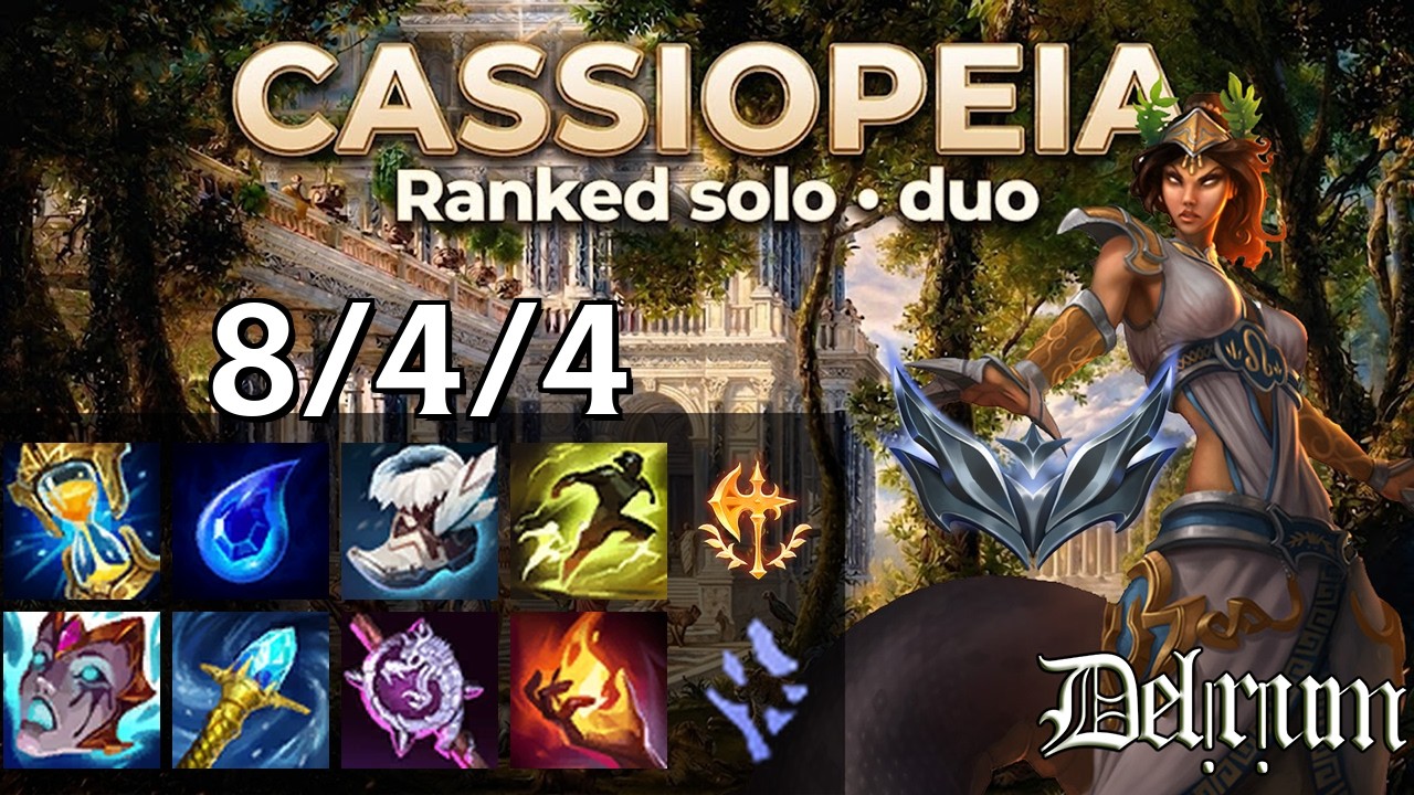 Cassiopeia vs Yone - Highlights Ranked | Argent IV | 07/06/2026
