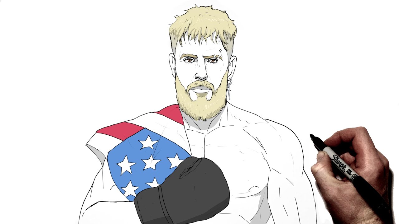 How To Draw Jake Paul | Step By Step