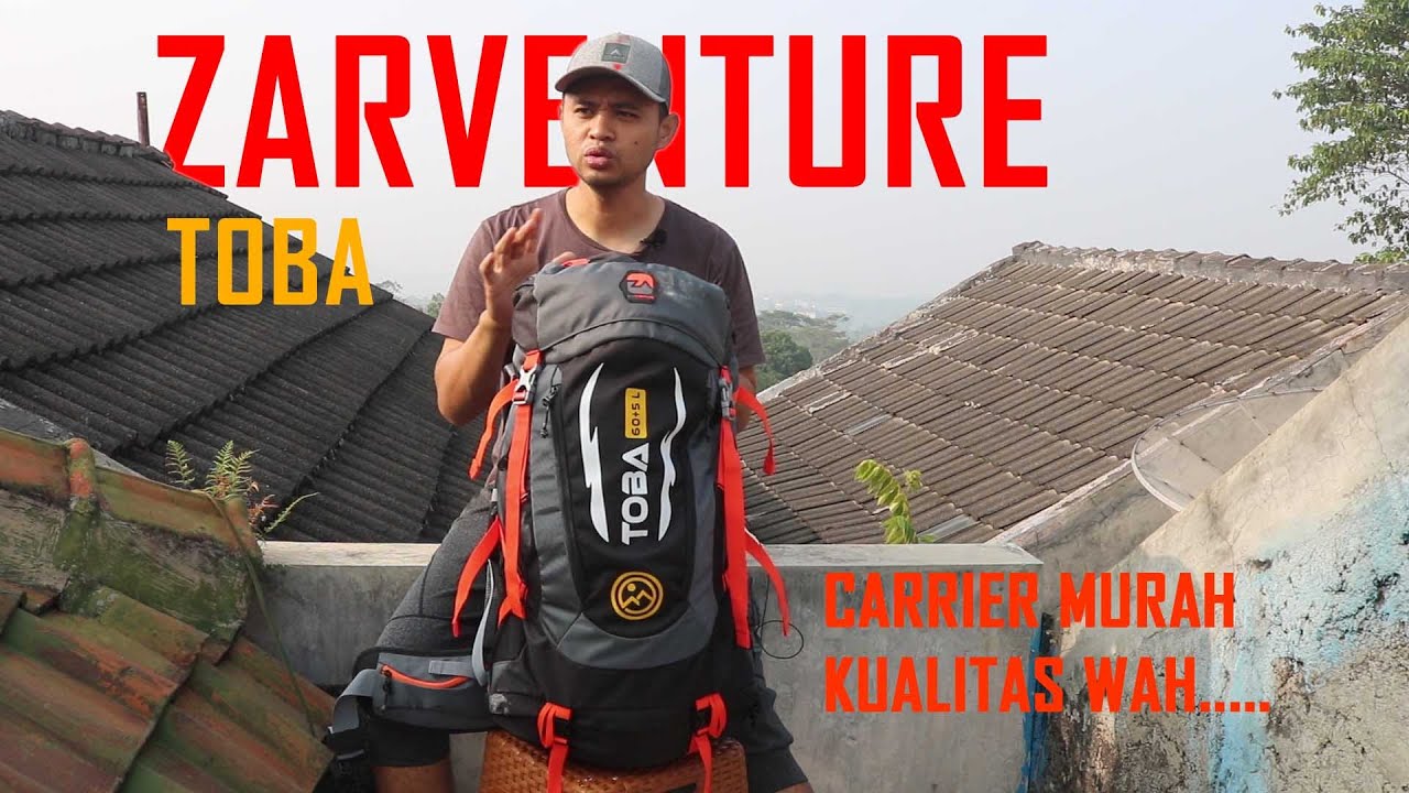 Review Tas Carrier Zarventure TOBA 60 + 5 L