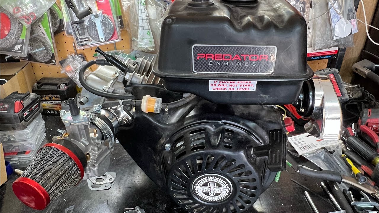 Predator 301cc governor removal and valve springs upgrade