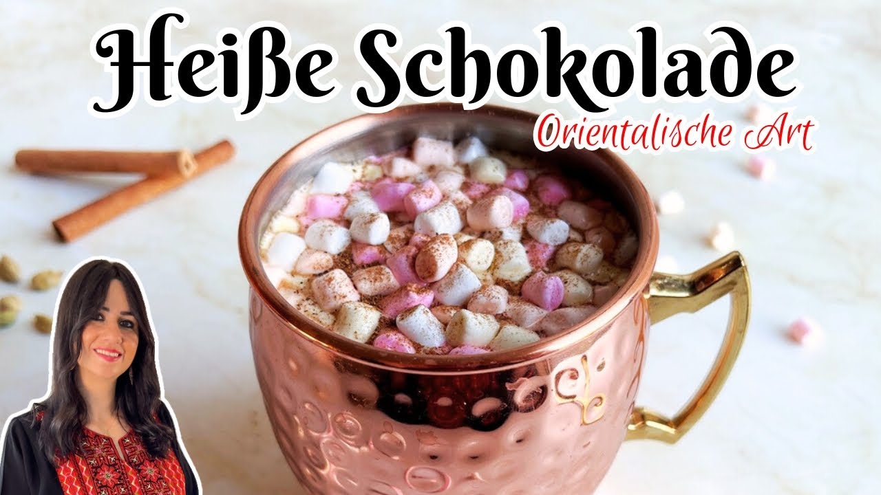 Heiße Schokolade mit Zimt & Kardamom