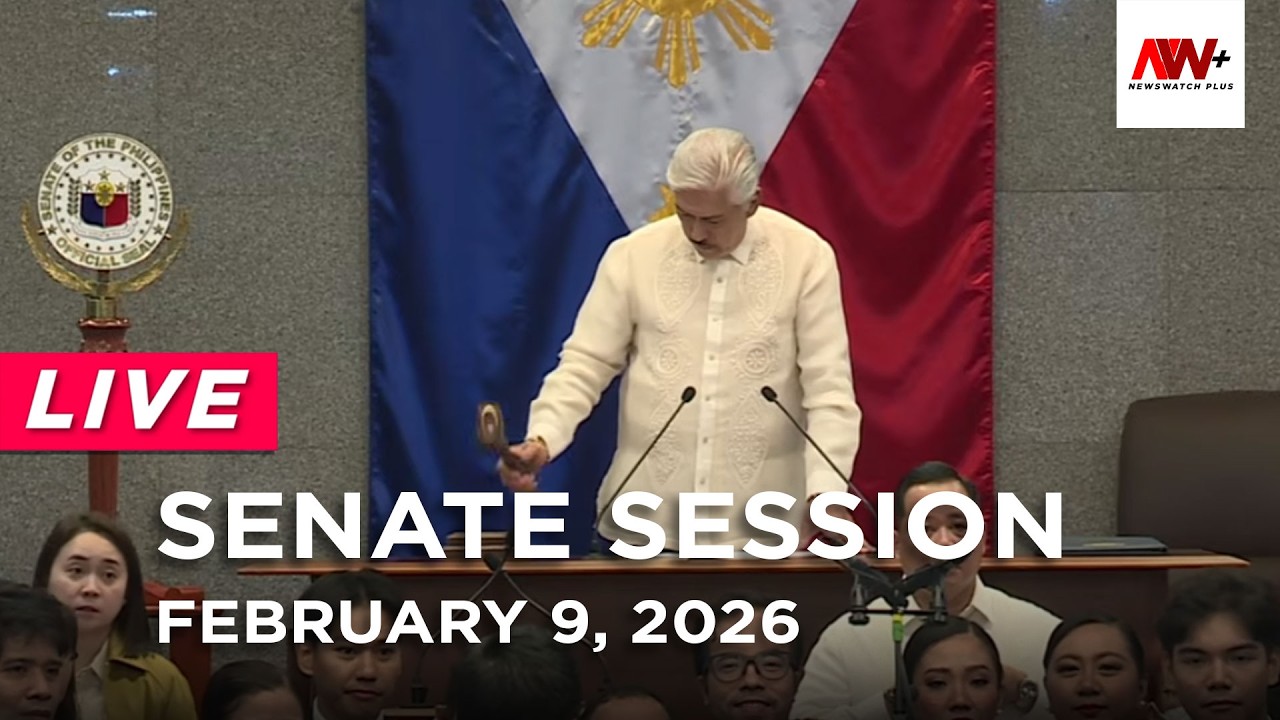 Senado nagsasagawa ng session | NewsWatch Live