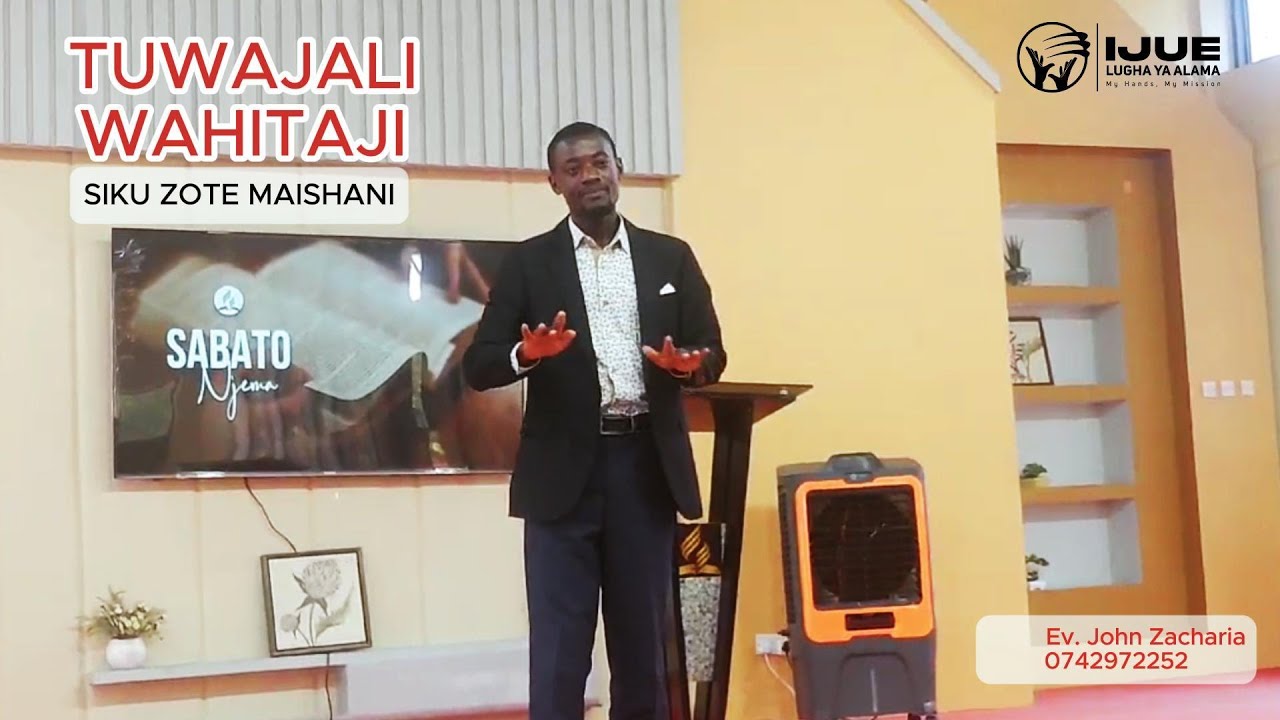 TUWAJALI WAHITAJI || LUGHA YA ALAMA