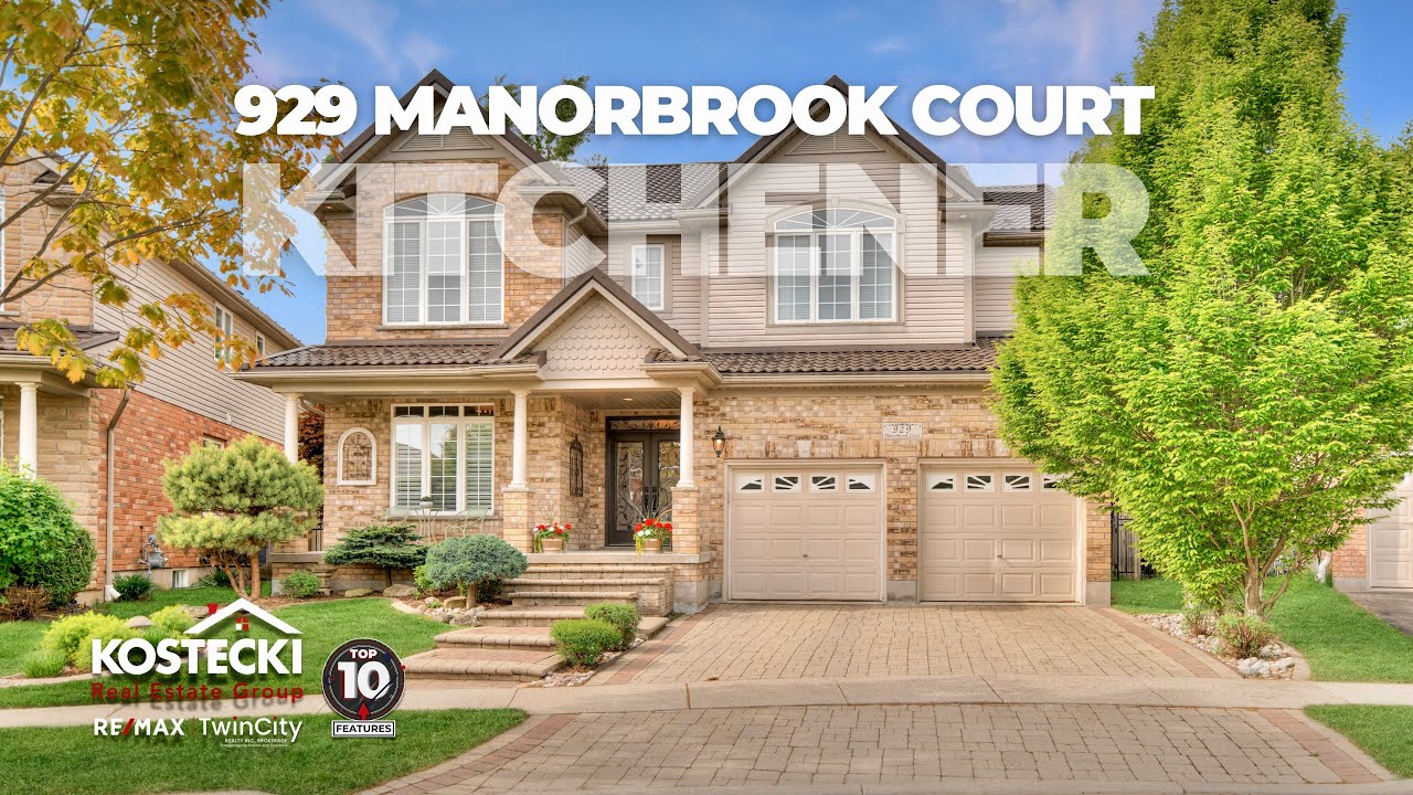 Built to Impress - 929 Manorbrook Court [HOME TOUR] - Kitchener Real Estate