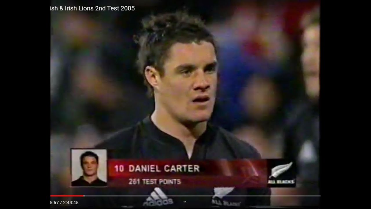 All Blacks vs British & Irish Lions 2005 (Test 2, Wellington)