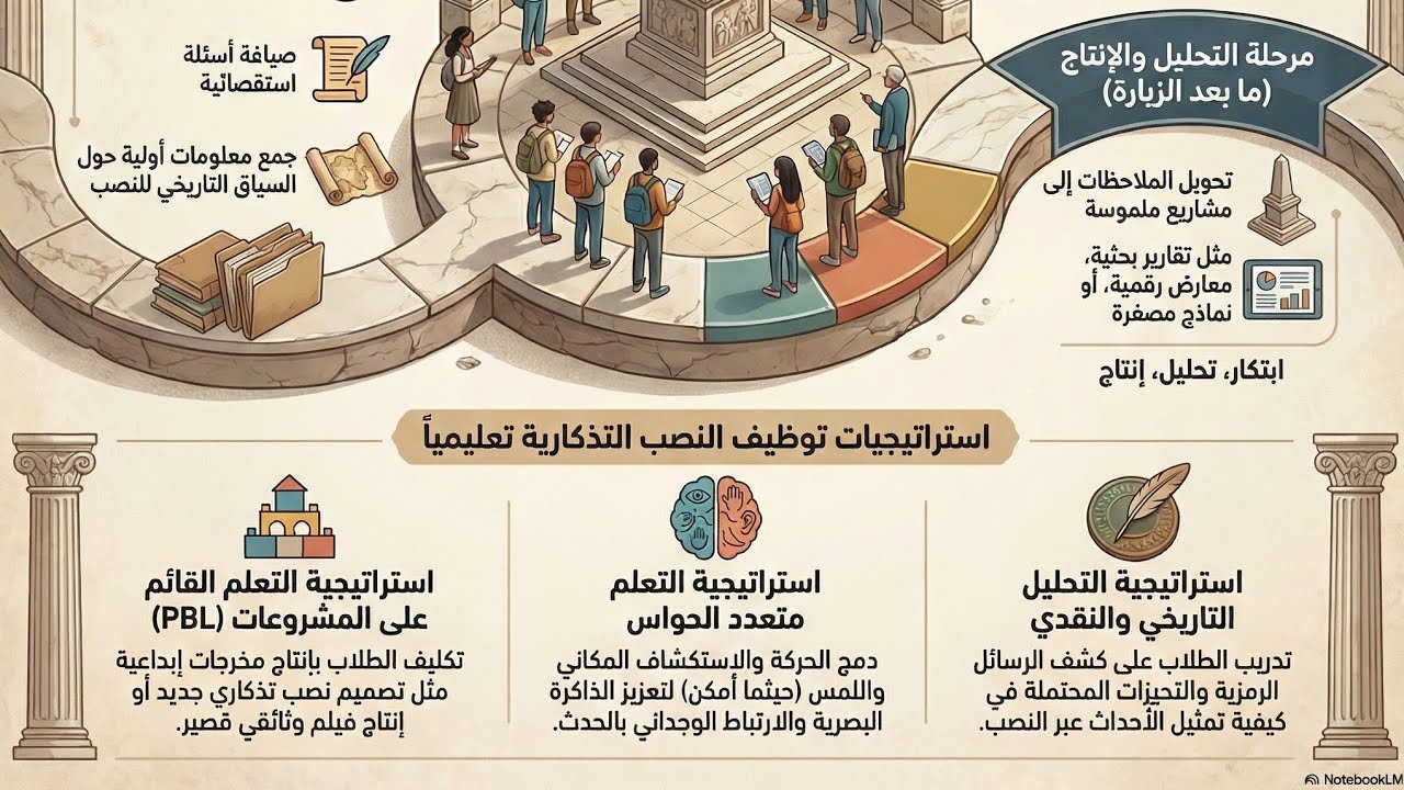 ج٢ استراتيجيات توظيف النصب التذكارية