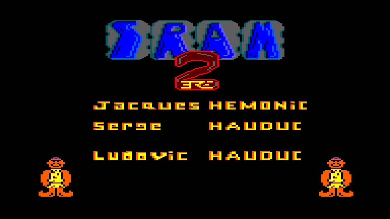 SRAM 2 by ERE Informatique (Amstrad CPC, 1986)