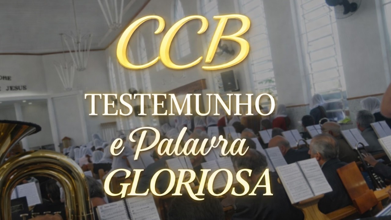 TESTEMUNHO  E PALAVRA GLORIOSA - DEUS É BOM SEMPRE #ccb #testemunhoccb #ccbhinoscantados