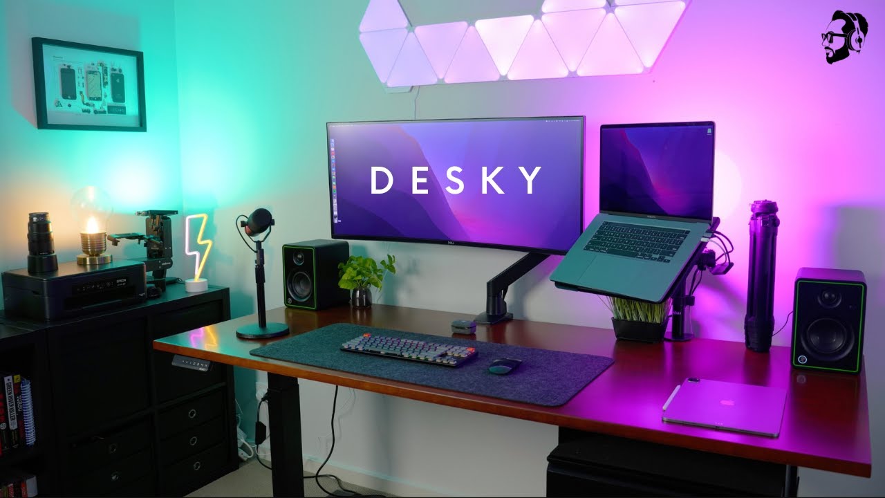 ОБЗОР СТОЛА DESKY С ЭЛЕКТРОПРИВОДОМ ДЛЯ РАБОТЫ СИДЯ И СТОЯ | ПОЧЕМУ Я ЕГО ЛЮБЛЮ 😍
