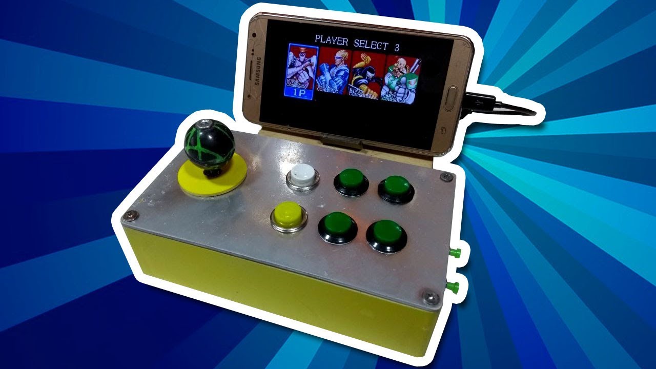 Como transformei meu Smartphone em um mini arcade!