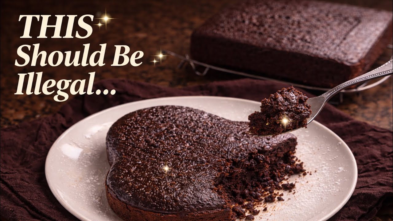 This Old-Fashioned Fudge Chocolate Cake Should Be Illegal…