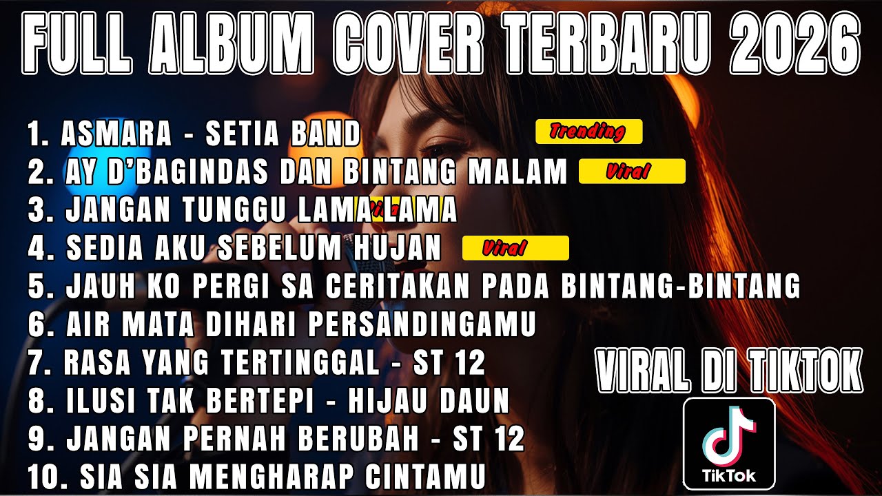 FULL ALBUM ASMARA – SETIA BAND | Lagu Galau & Cinta Paling Hits 💔