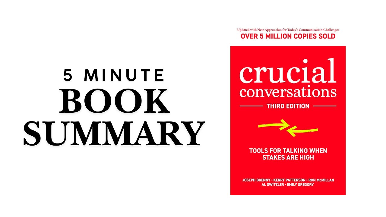 Master Tough Talks at Work | Crucial Conversations Book Summary (Life-Changing Tips!)