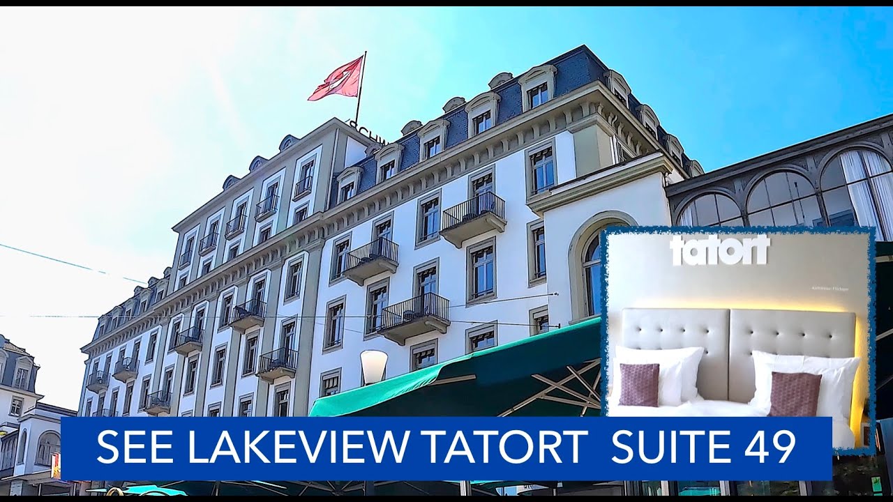 FIVE STAR HOTEL SCHWEIZERHOF, LUZERN, SWITZERLAND - 4K FULL TOUR