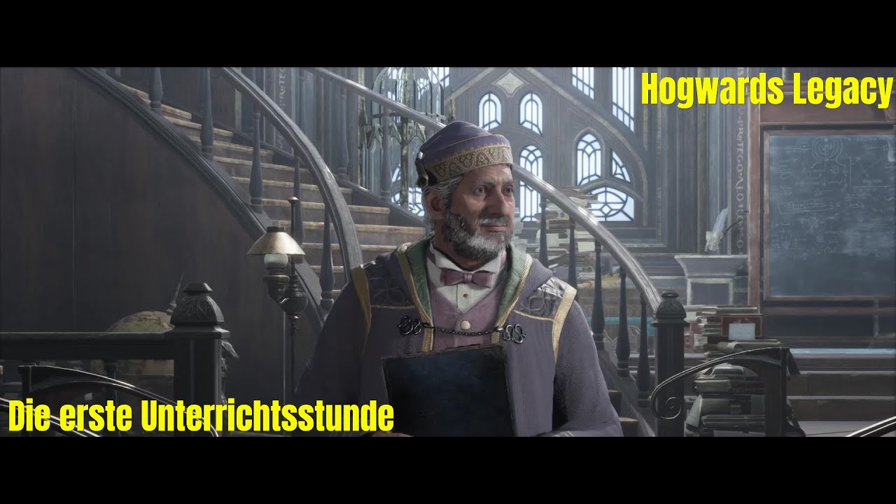 Hogwarts legacy #03 - Die erste Unterrichtsstunde