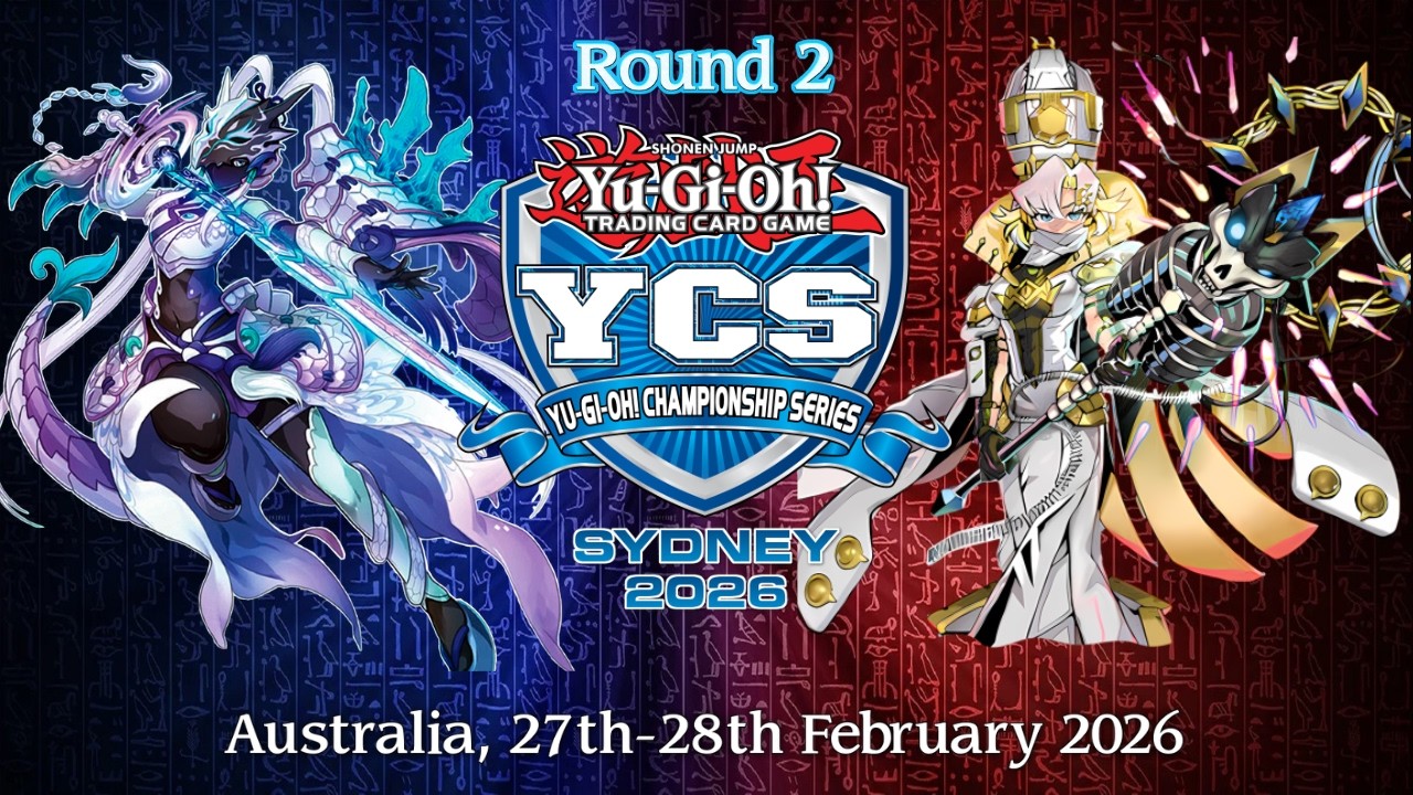YCS SYDNEY │ Swordsoul VS Vanquish Soul K9 │ Round 2 Yu-Gi-Oh! February 2026