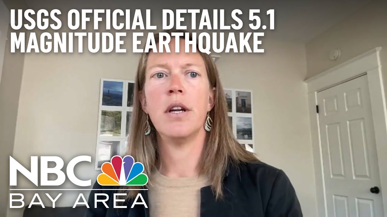 Watch: USGS Details 5.1 Magnitude Earthquake Near San Jose