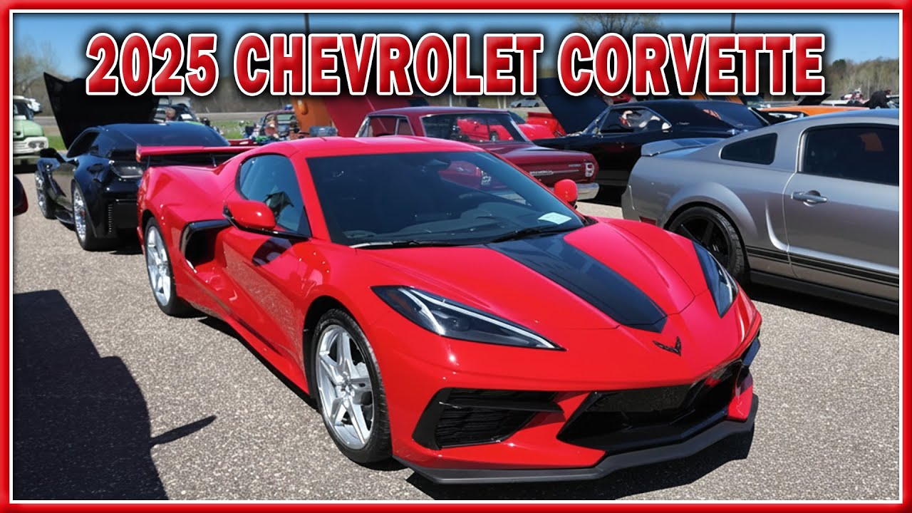 Chevrolet Corvette Stingray Coupe 2025 года, цвет Torch Red, 1LT