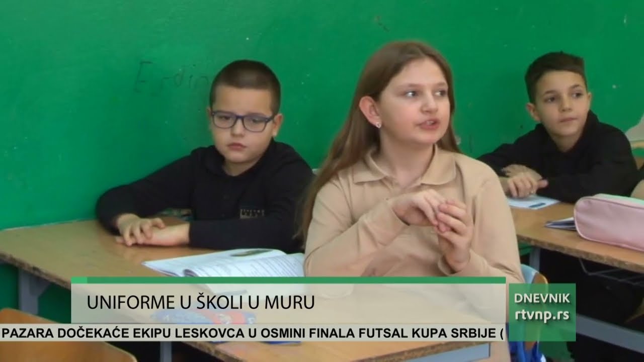 Jednaki u klupama: OŠ „Mur“ uvela školske uniforme