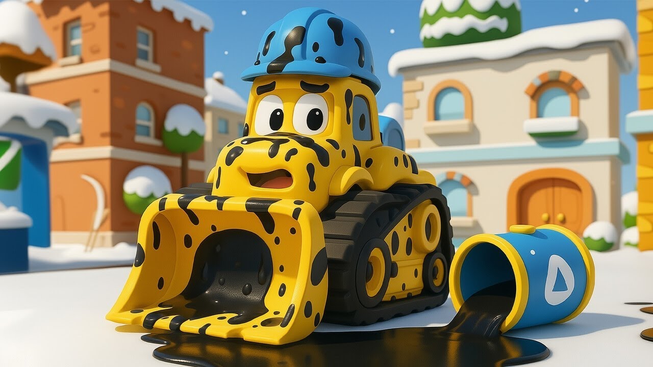 Le Bulldozer sale a besoin d'un lavage ! | Car Wash