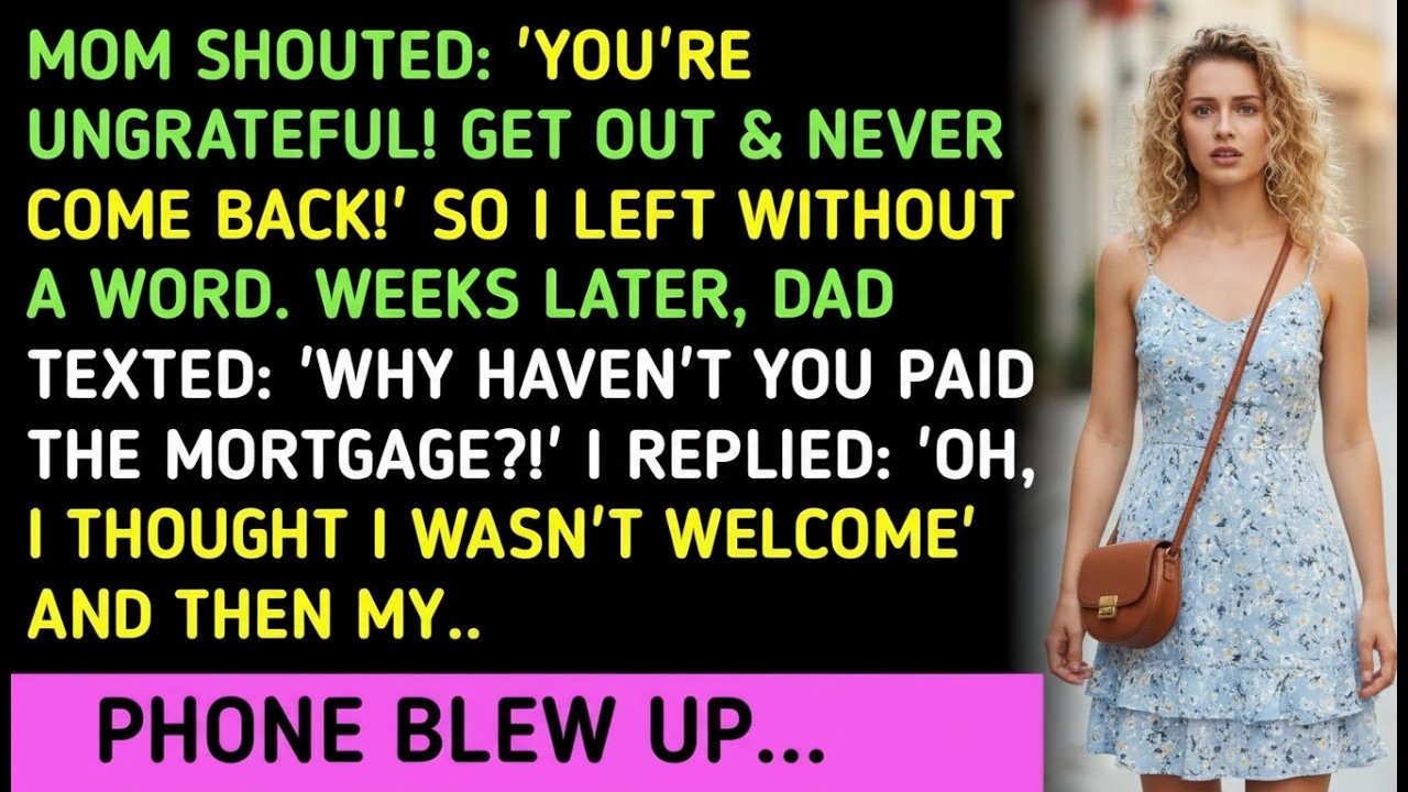After My Mom Kicked Me Out Calling Me Ungrateful, I Slept In My Car — Weeks Later...