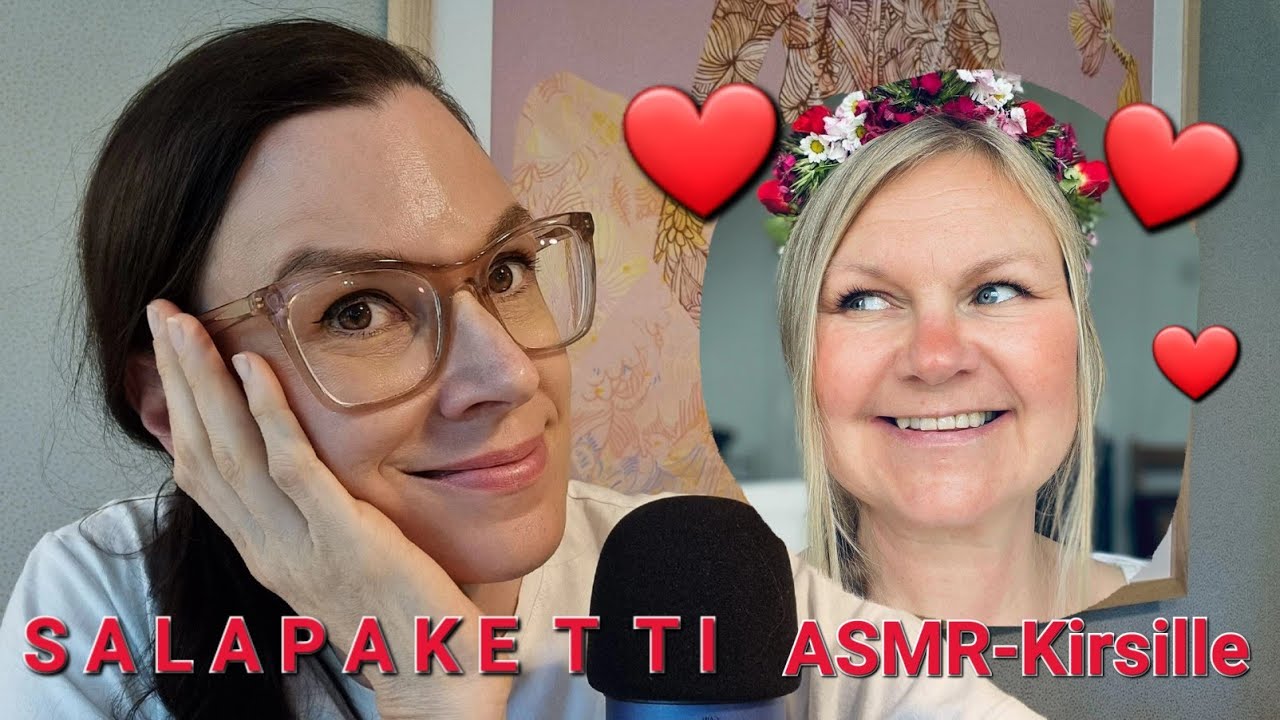 ASMR SUOMI / Salapaketti ASMR Kirsille!
