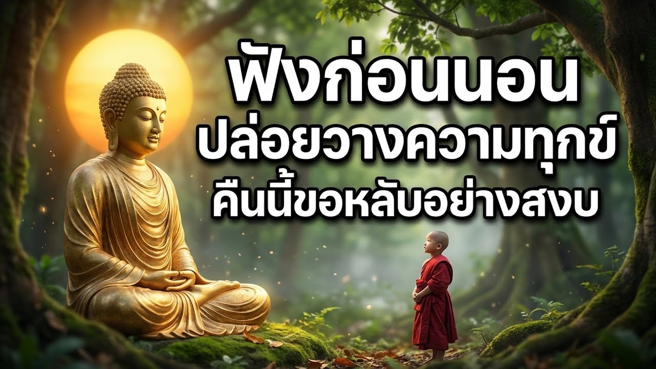 * ราตรีสวัสดิ์คลายทุกข์: ฟังเบาๆ จิตสงบ หลับสบาย * ก่อนนอนใจสงบ: ปล่อยวางเรื่องวุ่น เติมสุขให้ใจ ...