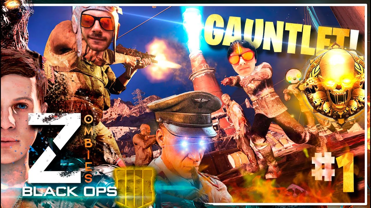F EN EL CHAT || Gauntlet *Tag der Toten* ft. Verrücktmann (Black Ops 4 Zombies) - 1/3