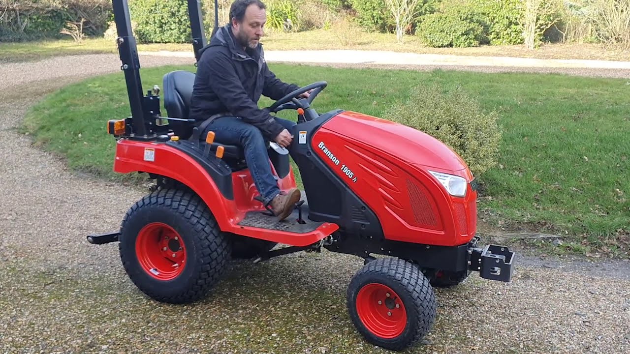 Branson 1905h 19HP Sub Compact Tractor Walkthrough