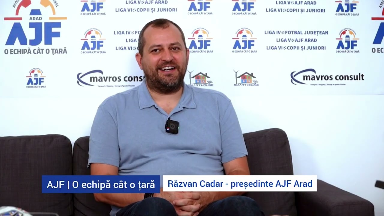 Discuții despre fotbalul județean, proiecte și planuri cu Răzvan Cadar | Glasul tribunei