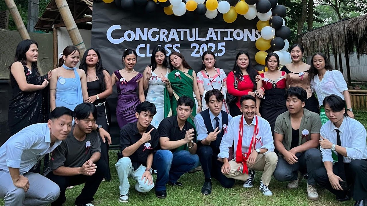 Arunachali Farewell 🎍 || Assam Don Bosco University || ft. Junior v/s Senior rap battle 🎤🔥