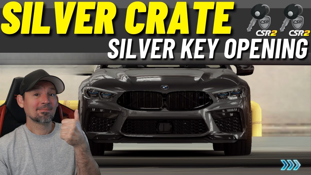 Серебряный ящик CSR2 | Открытие серебряным ключом | Кабриолет M8 Competition