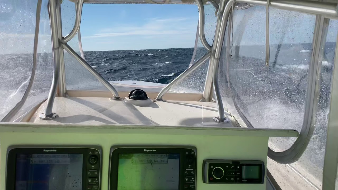 Big seas on the troll