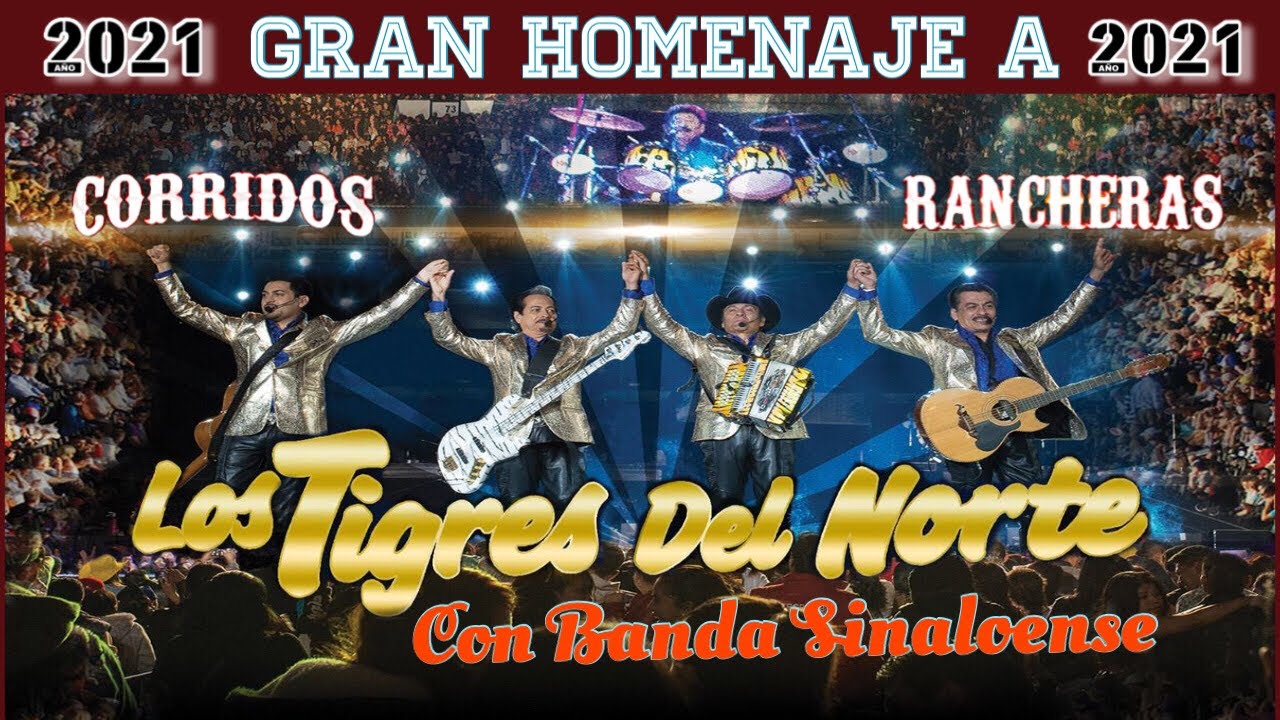 Puras Rancheras Con Banda⛔️Mix•2021⛔️Homenaje A Los Tigres Del Norte🎺 | By DJ Tauro