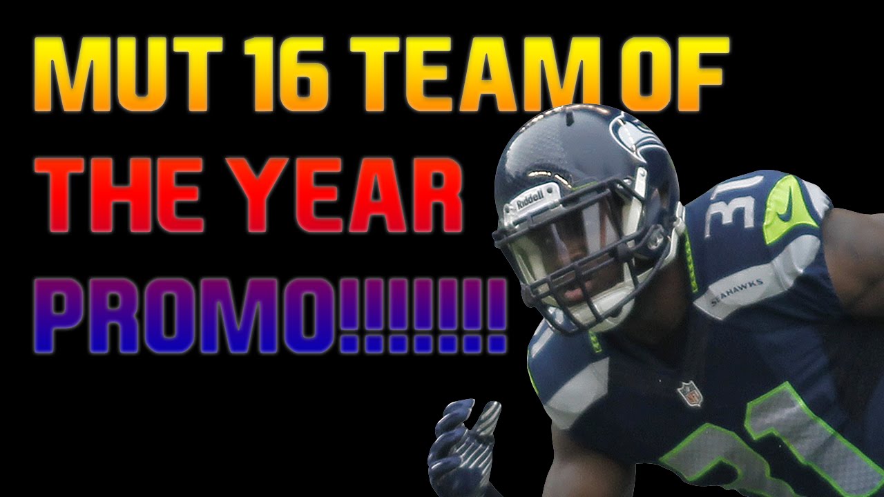 Team Of The Year Finally announced 97 Overall KAM CHANCELLOR!!!!