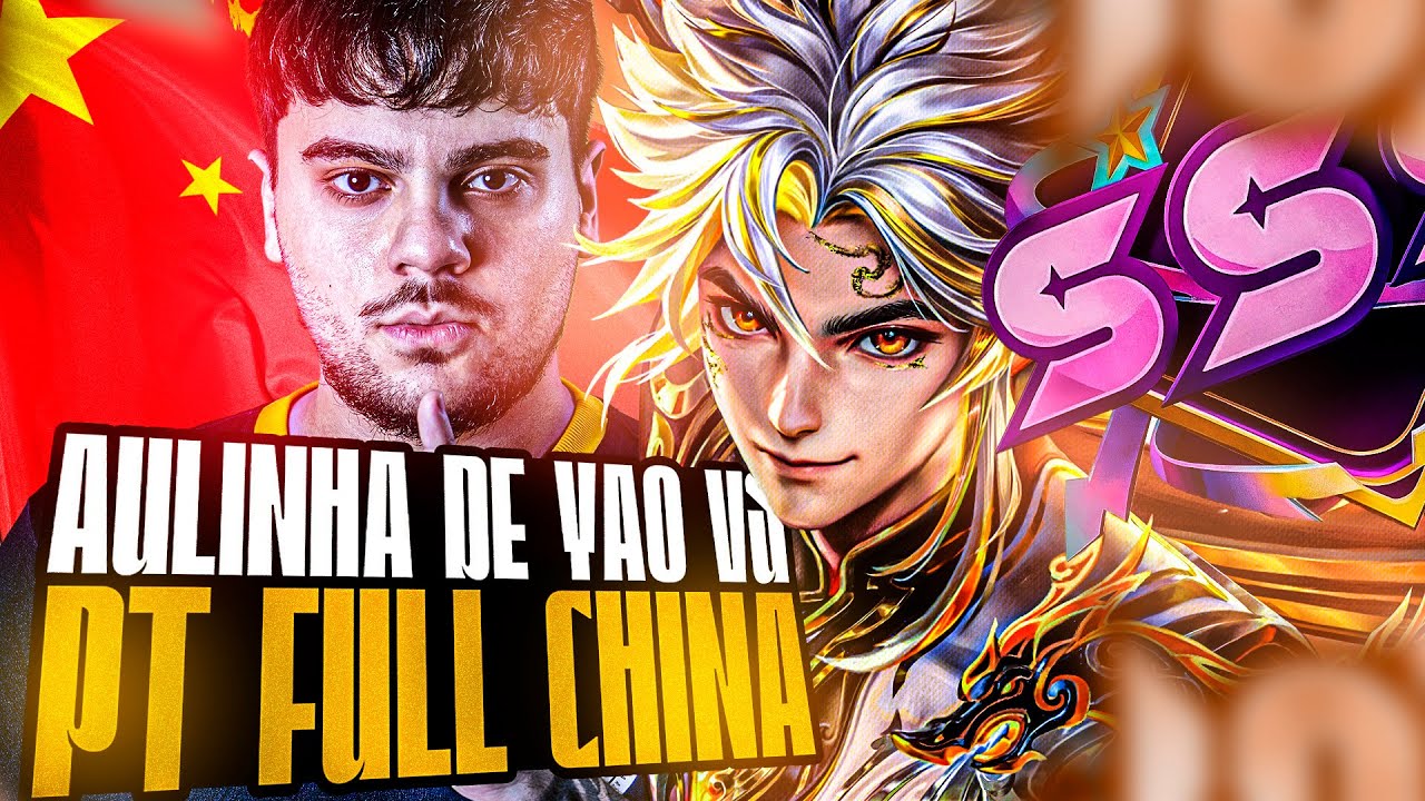 ⚔️ CARREGUEI SOLO DE YAO NO TOP! 💀 Mostrando o CONHECIMENTO do #01 do HOK 😤