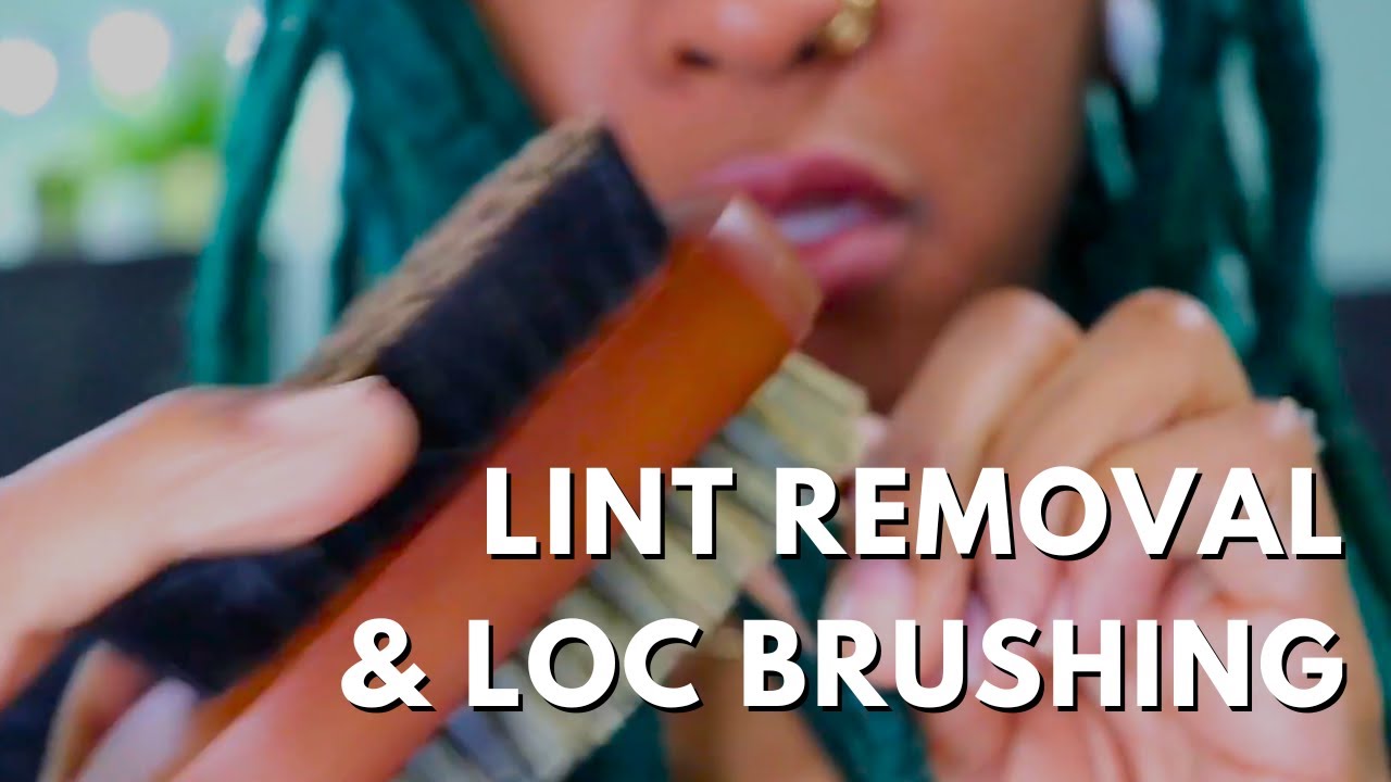 How to Remove Lint from Locs