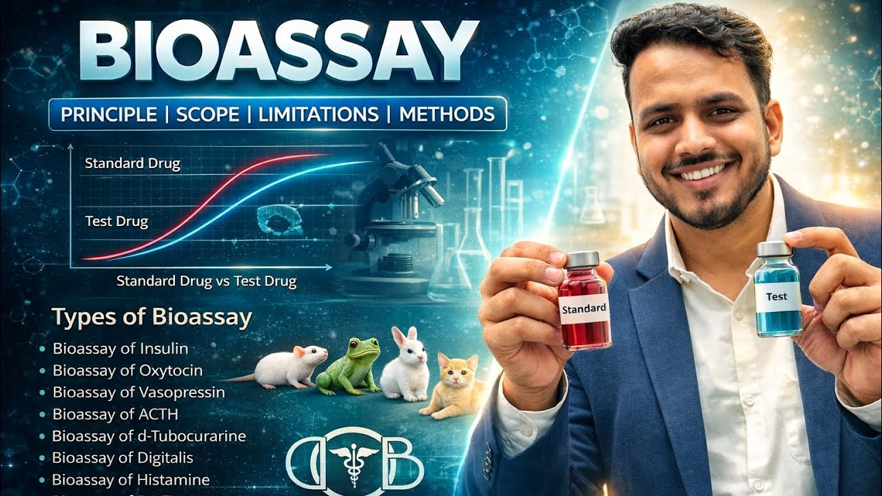 Bioassay | Types of bioassay || principle and Application of bioassay | Bioassay by depth of biology