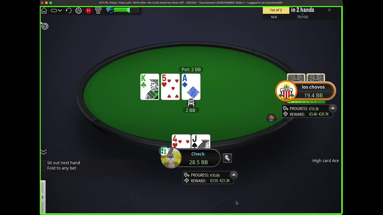 POKER STARS KICK-OFF  SNG KO