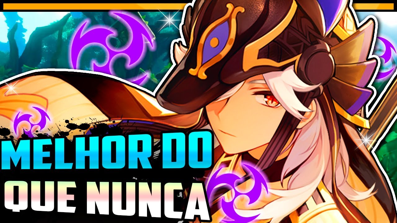 O TEMPO FEZ BEM PRA ELE, QUE BONECO SATISFATÓRIO! - Guia Build Cyno | Genshin Impact