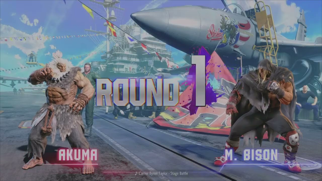 SF6 - Online Matches FT5 vs Akuma with Bison!! (Can i Get a Win ??)
