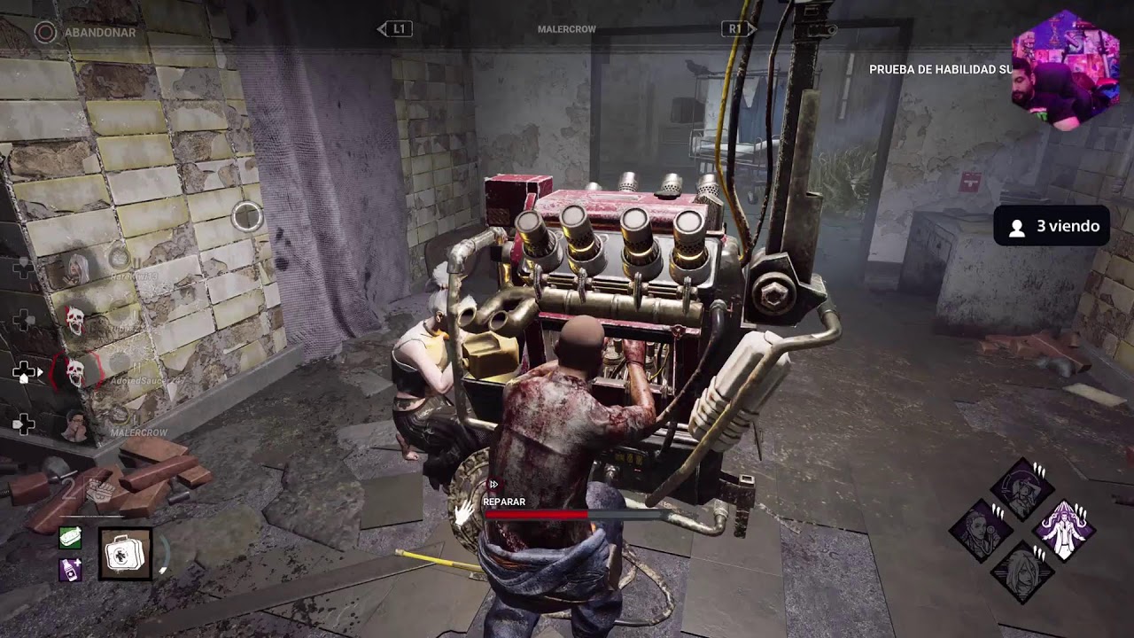 Noches de terror en Dead by Daylight ante de mimir - Ps5 en vivo RubasZX