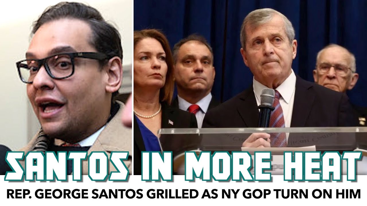 Another Lie! George Santos Grilled As NY GOP Turn On Him