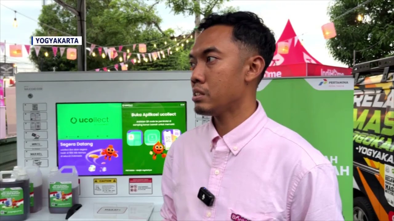 PERTAMINA HADIRKAN MESIN PENUKAR JELANTAH JADI UANG