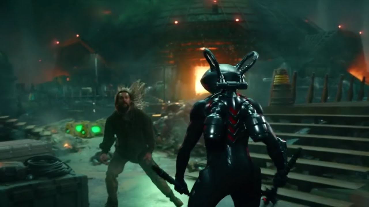 AQUAMAN VS BLACK MANTA || ALL FIGHT SCENES