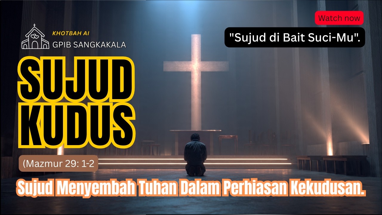 Sujud Kudus: Sujud Menyembah Tuhan Dalam Perhiasan Kekudusan.
