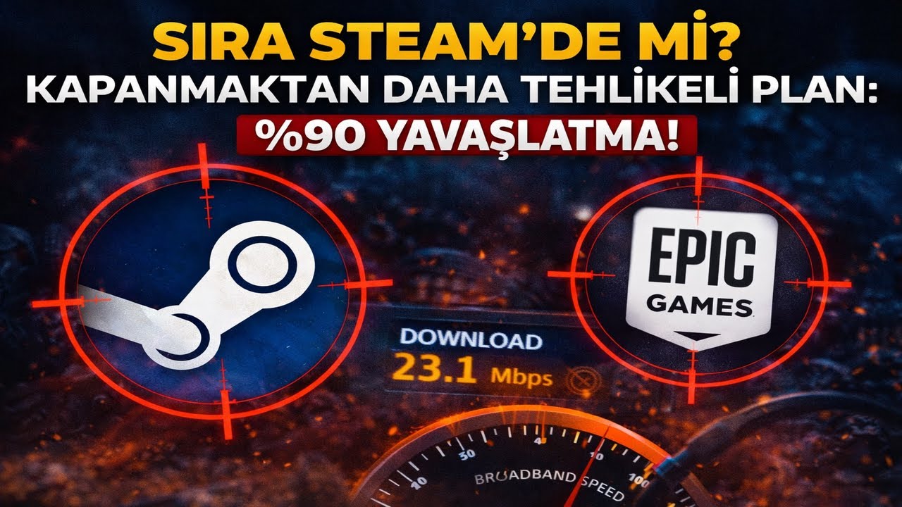Steam Kapanıyor mu ? Kapanmaktan Daha Tehlikeli Plan: %90 Yavaşlatma! #oyunumadokunma