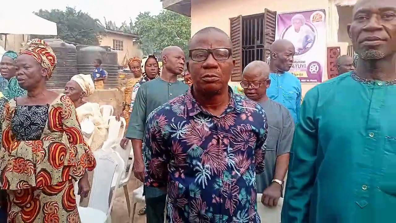 SERVICE OF SONG FOR: DEACONESS FLORENCE OMOYENI OLUWATUYI