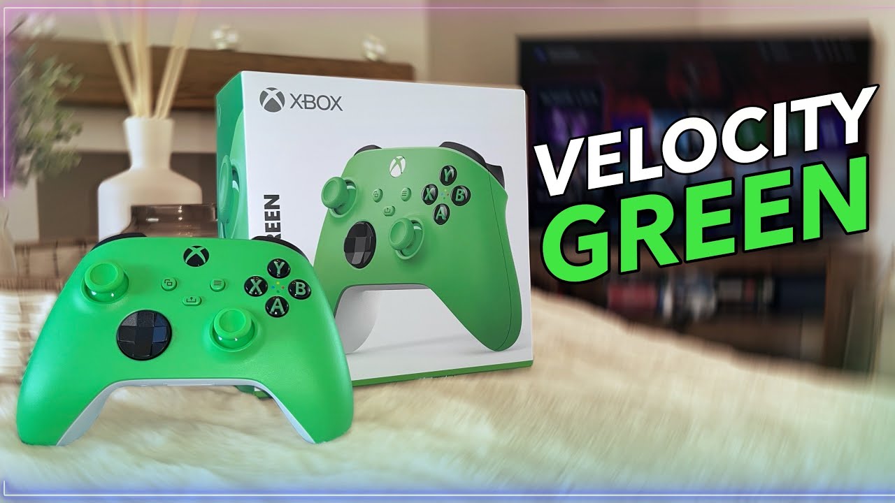 Он ИДЕАЛЬЕН!! Обзор и распаковка беспроводного контроллера Xbox Velocity Green.