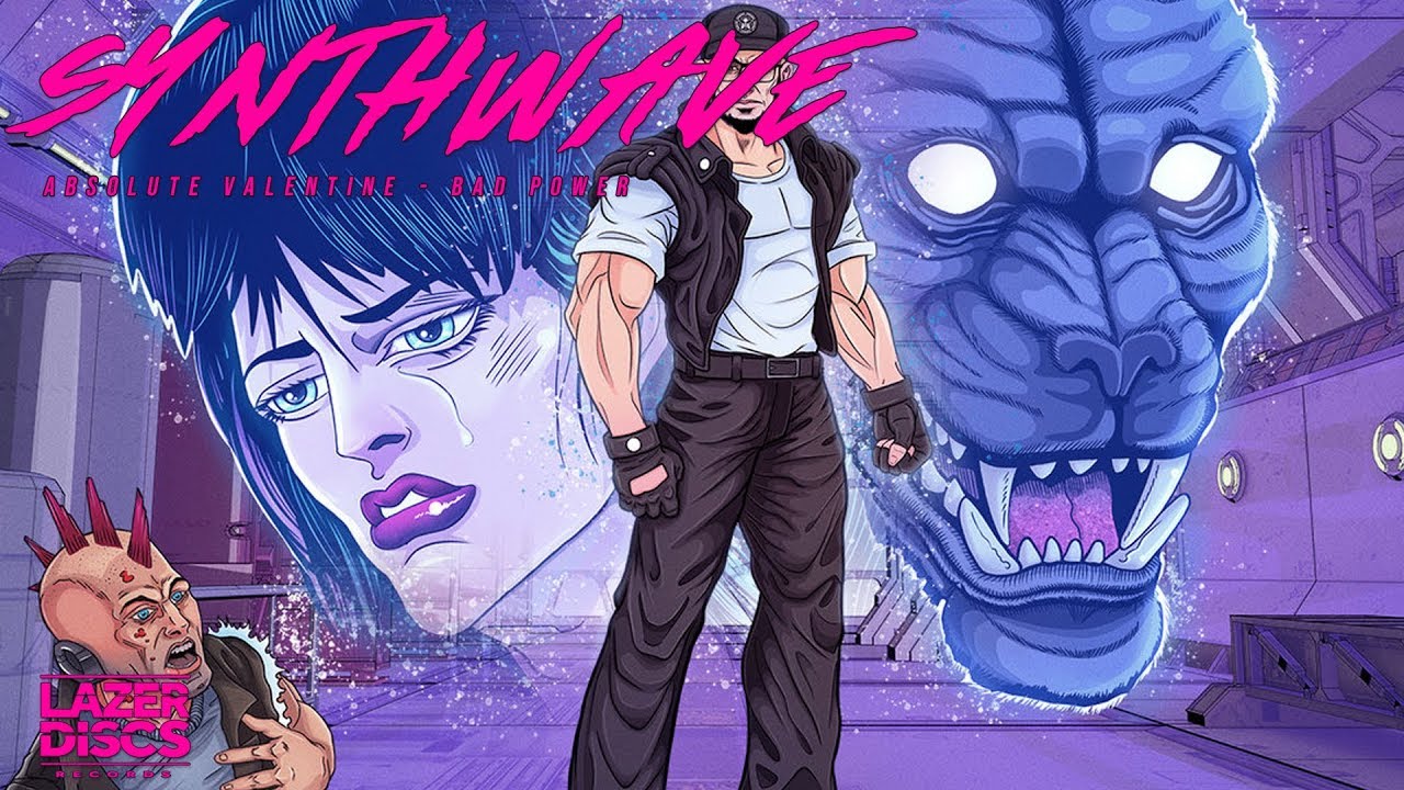Synthwave : Absolute Valentine - Bad Power [Lazerdiscs Records] (2019)